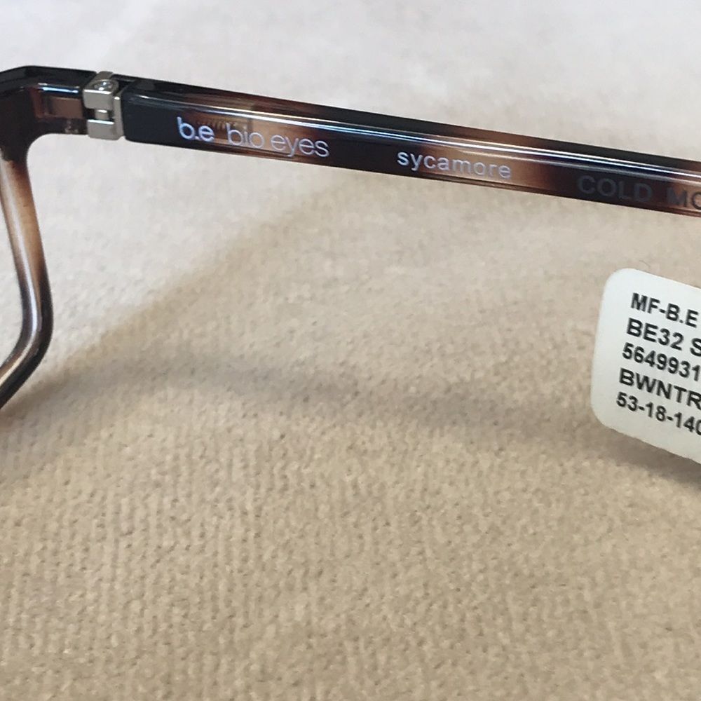 BIOEYES NWT SYCAMORE UNISEX FRAMES EYEGLASSES 53-18-140 DESIGNER EYEWEAR - Picture 4 of 6